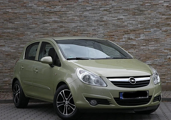 Opel Corsa cena 14400 przebieg: 155000, rok produkcji 2007 z Ożarów małe 352